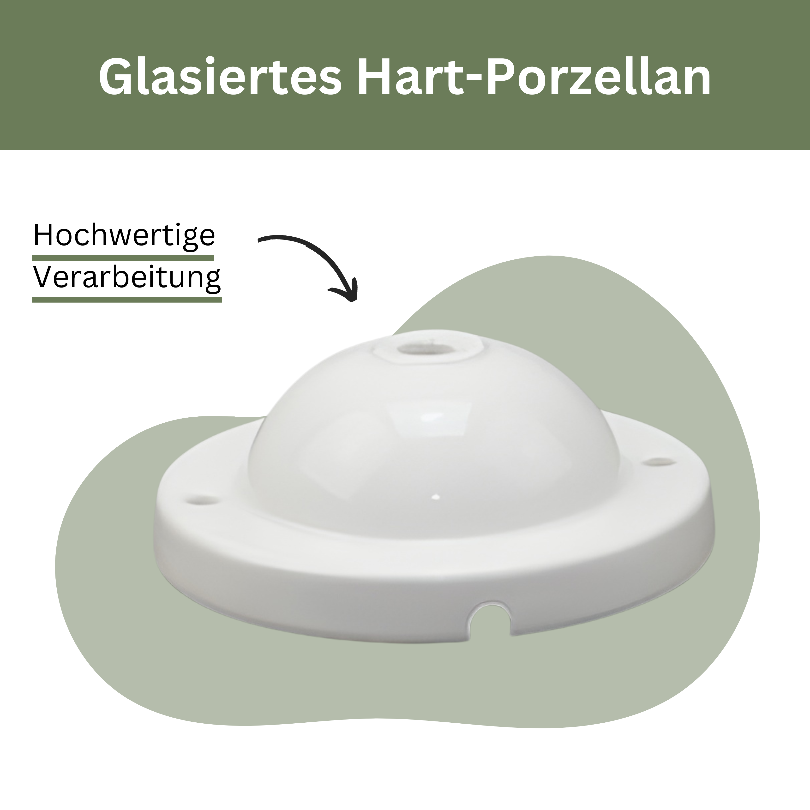 Porzellan Baldachin