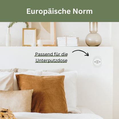 Porzellan Schalter 02 – EU Norm